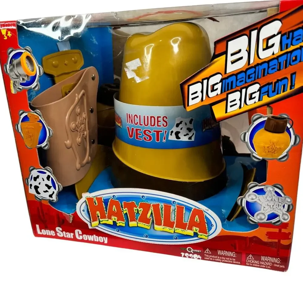Hatzilla Lone Star‎ Cowboy roleplay set vToy Quest